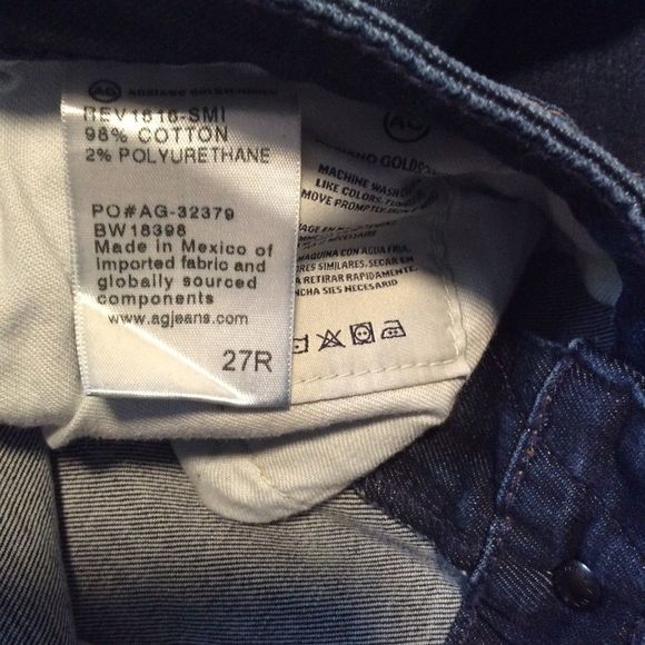 Adriano Goldschmied The Harper straight leg S 27R - Picture 9 of 10